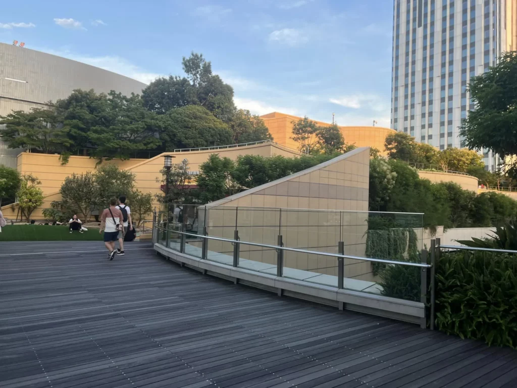 roof garden design , Namba Parks