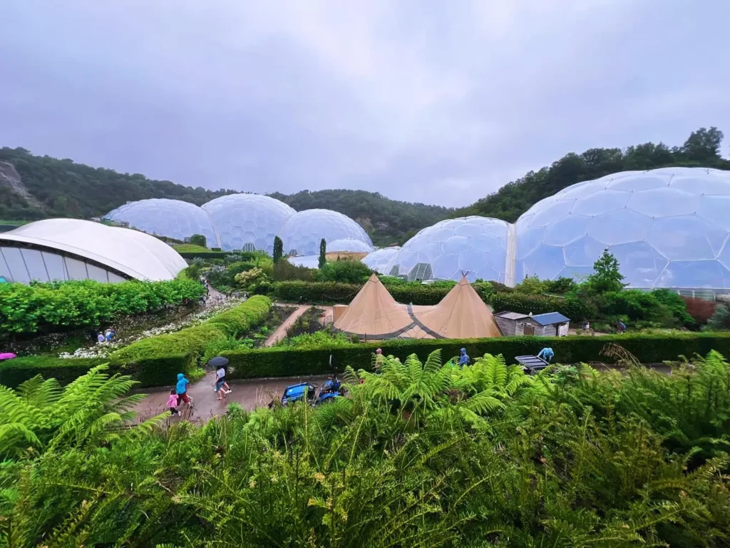 The Eden Project , indoor garden design