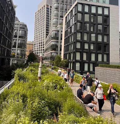 urban garden , The high line NYC