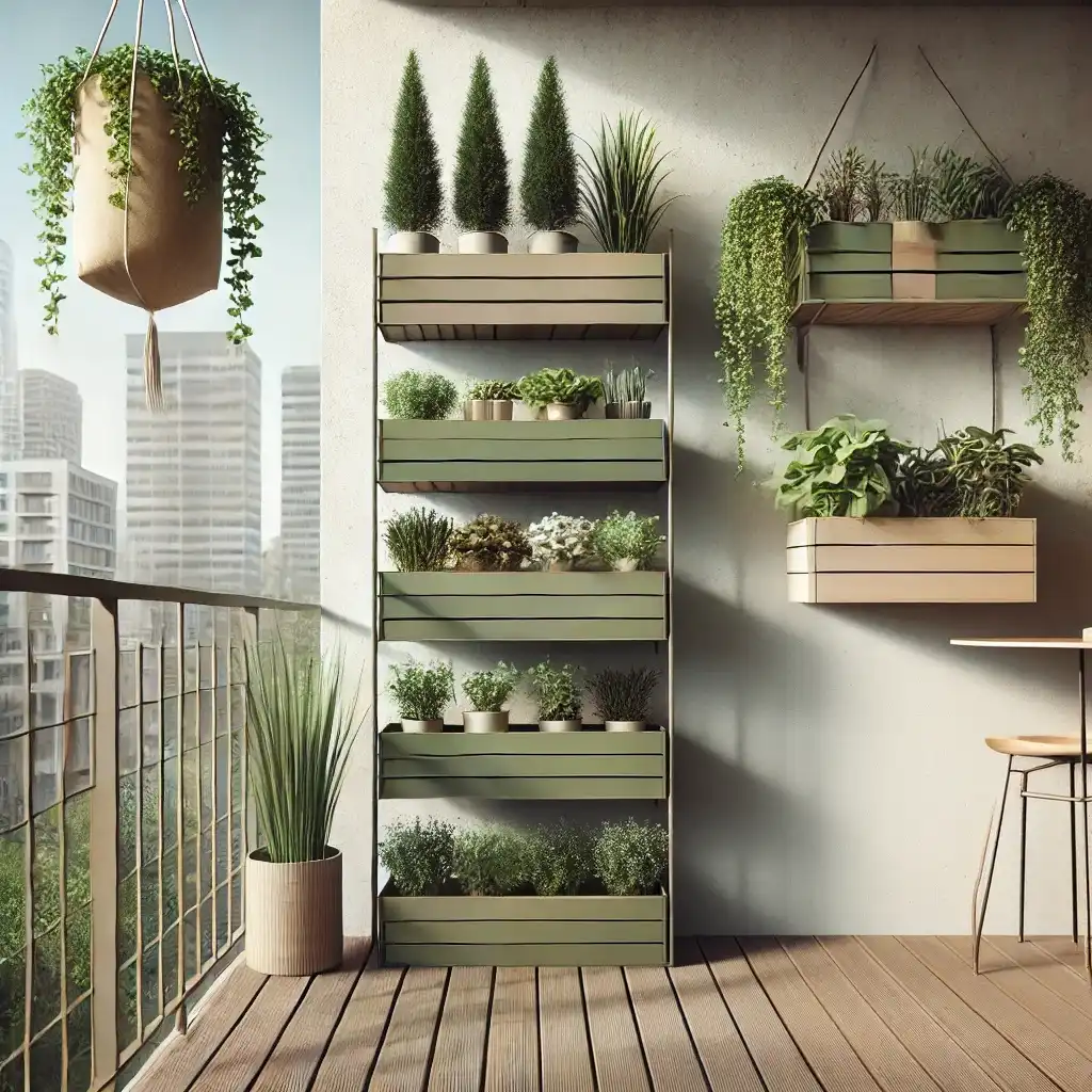 urban balcony garden